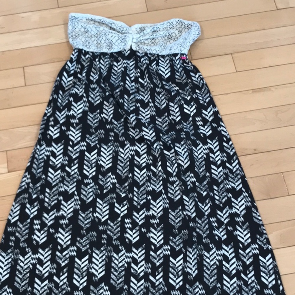 NWT Roxy strapless summer casual dress - small petite